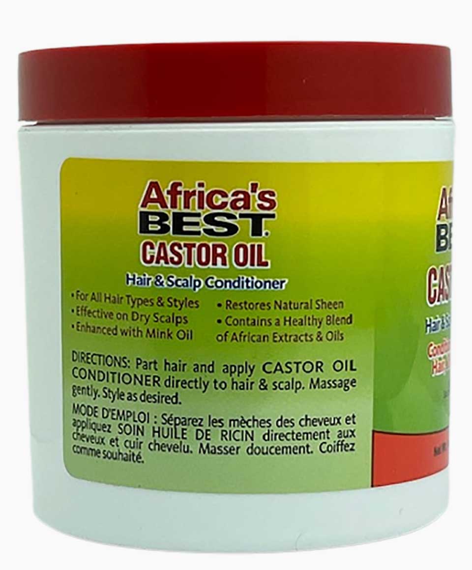 Africa's Best Castor Oil Hair And Scalp Conditioner 149g - Afro Hair Boutique