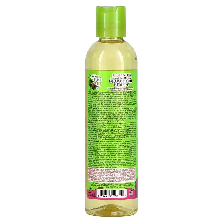 Africas Best Kids Organics Protein Plus Conditioning Growth Remedy Oil 237ml - Afro Hair Boutique