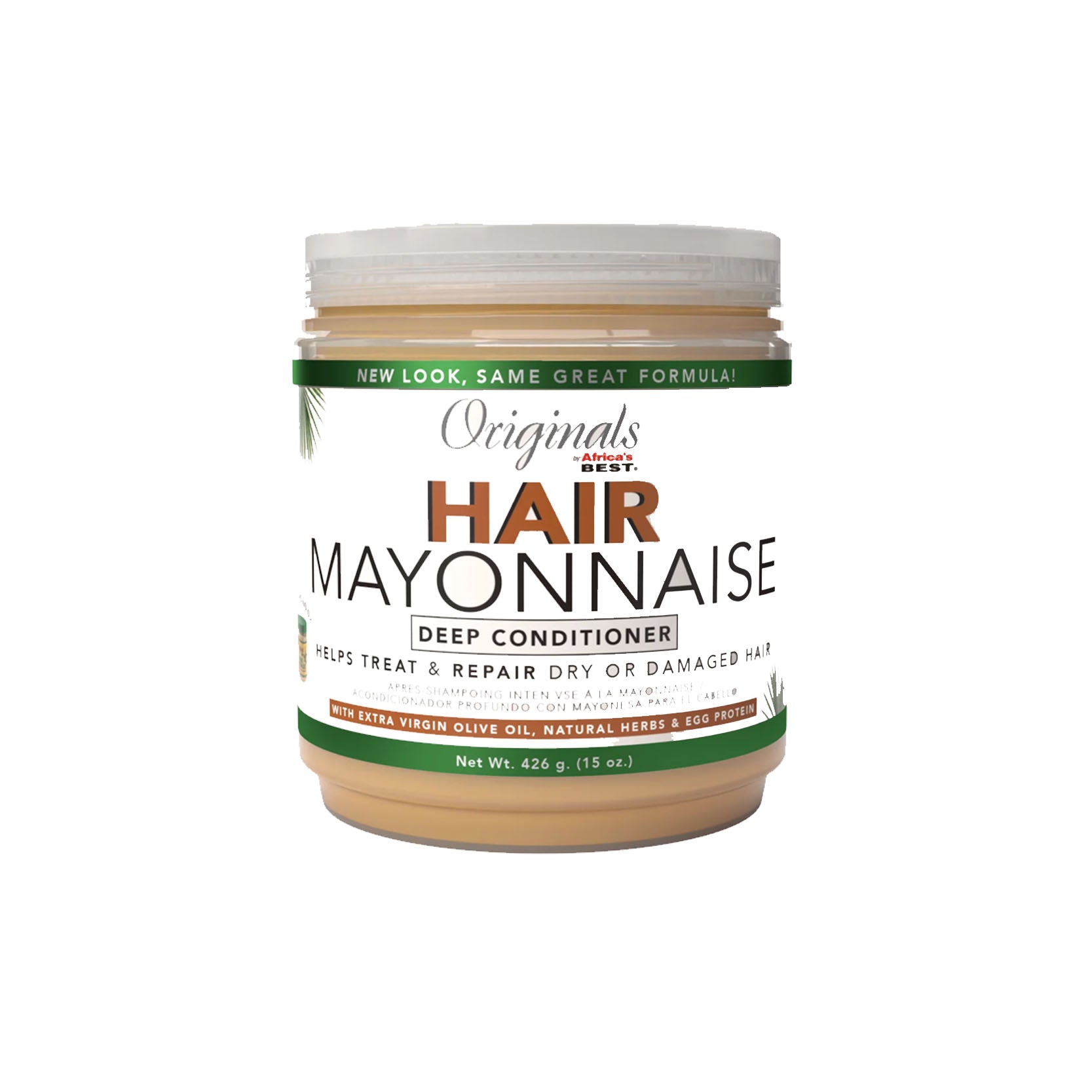 Africas Best Organics Hair Mayonnaise Treatment Weak & Damaged Hair 255g/426g - Afro Hair Boutique