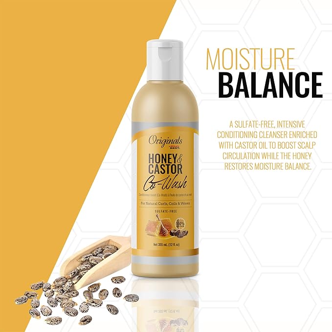 Africa's Best Originals Honey and Castor Co-Wash 355ml