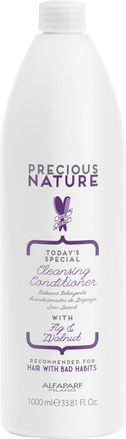 Alfaparf Milano Precious Nature Cleansing Conditioner With Fig & Walnut 1000ml