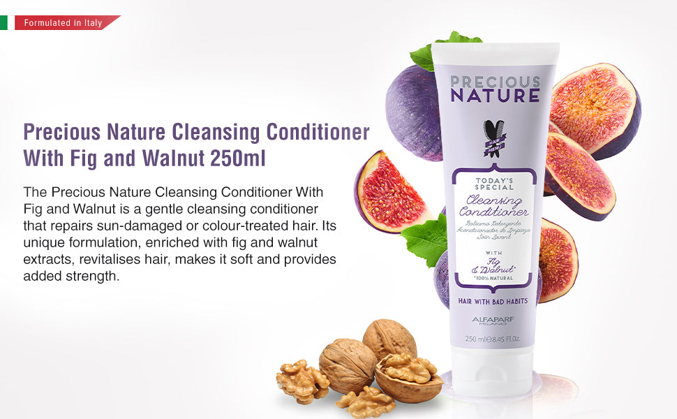 Alfaparf Milano Precious Nature Cleansing Conditioner With Fig & Walnut 1000ml