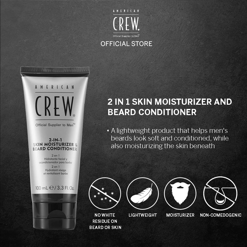 American Crew 2In1 Skin Moisturizer And Beard Conditioner 100ml