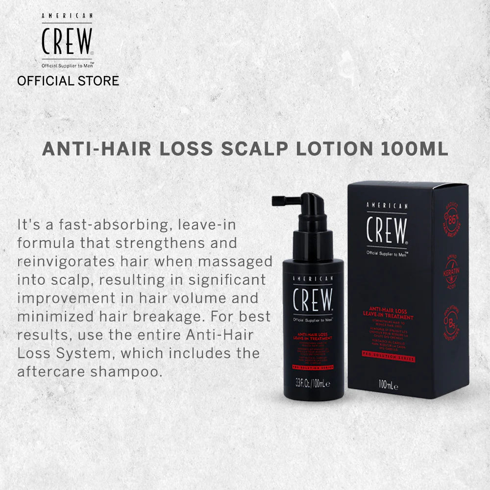 American Crew Anti Hair Loss Leave In Treatment 100ml