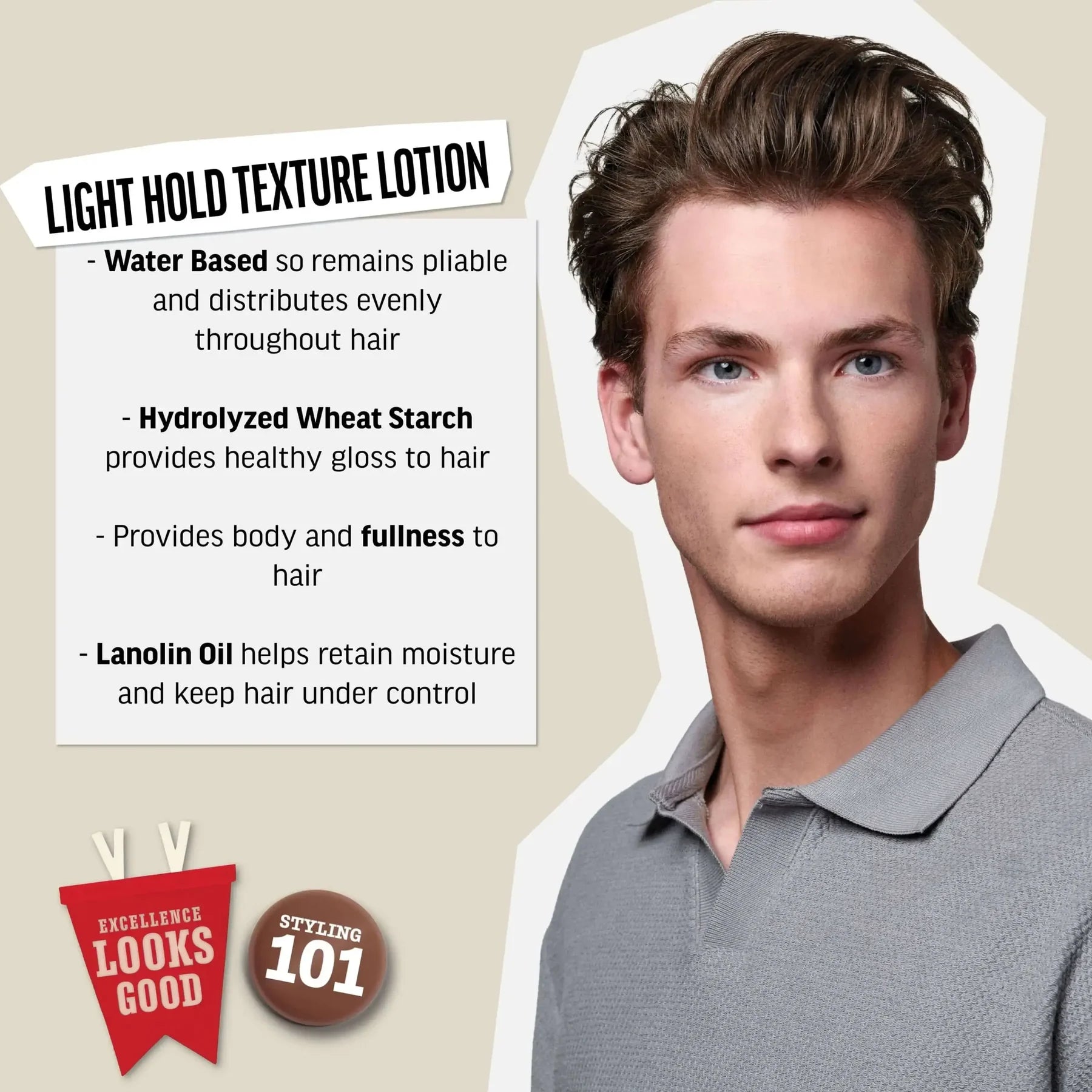 American Crew Classic Light Hold Texture Lotion 250ml