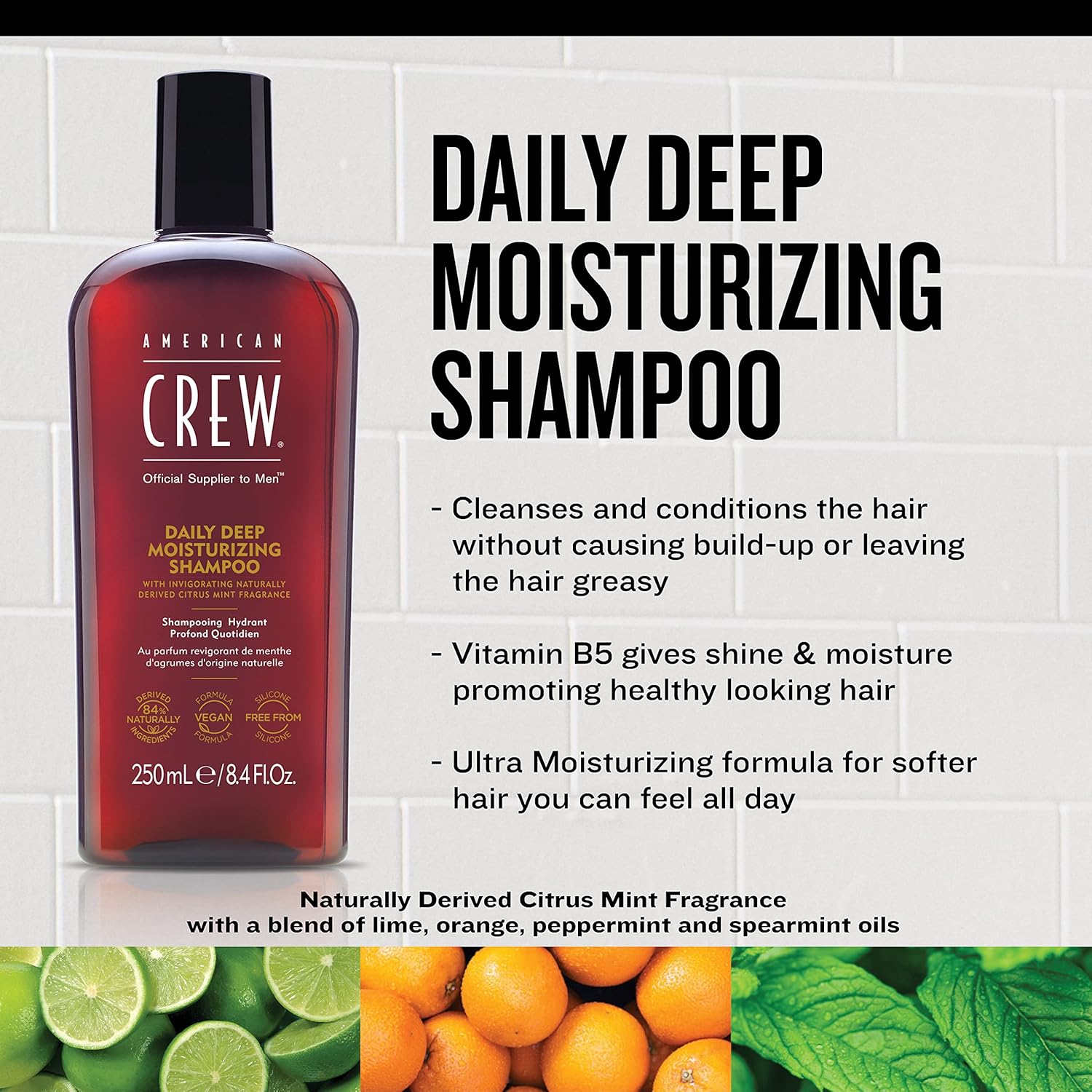 American Crew Daily Moisturizing Shampoo 1000ml