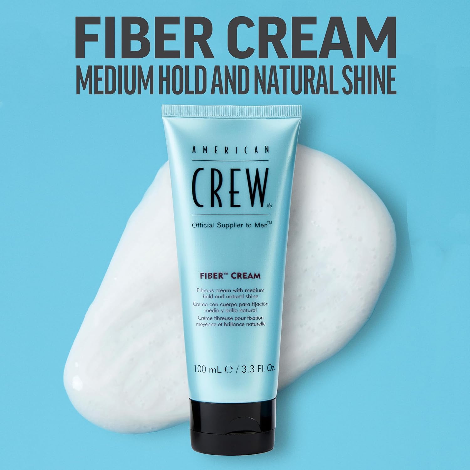 American Crew Fiber Cream with Medium Hold & Shine 100ml