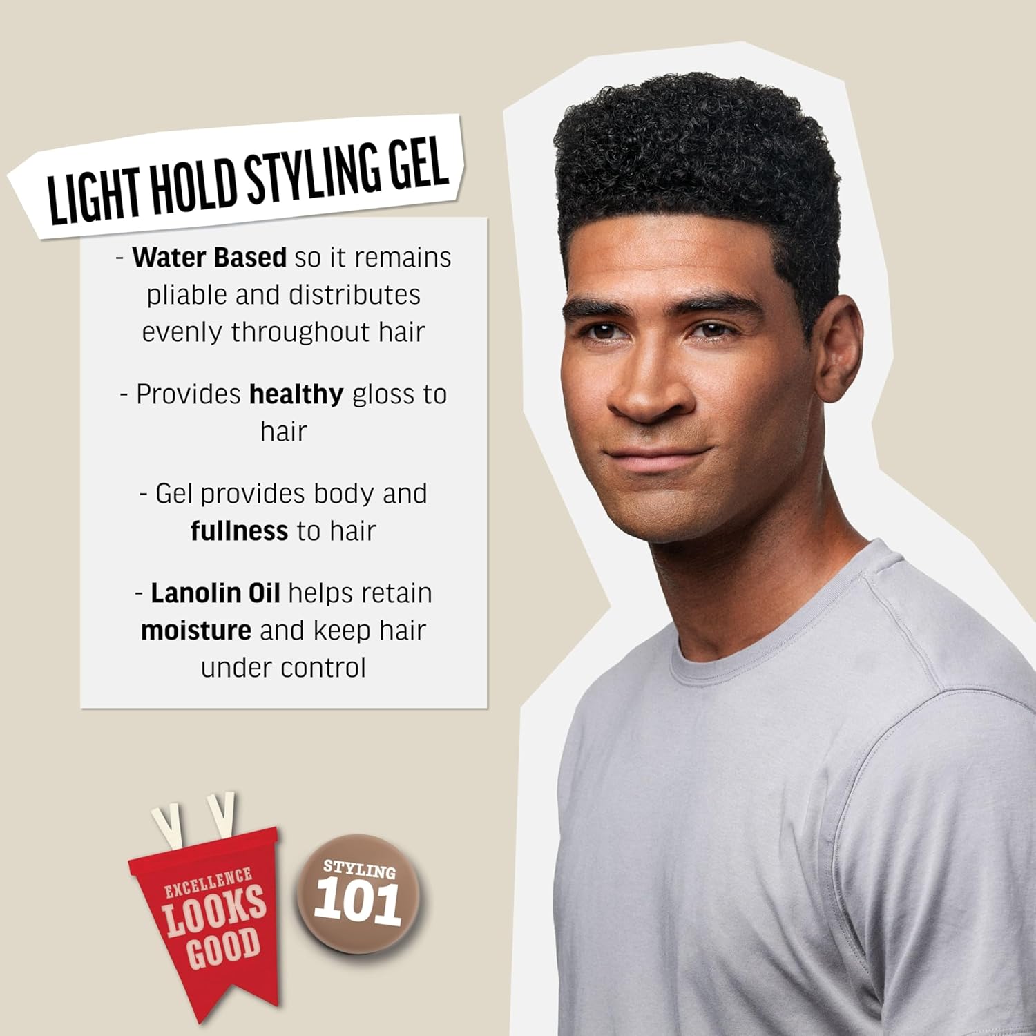 American Crew Light Hold Styling Gel 250ml / 390ml