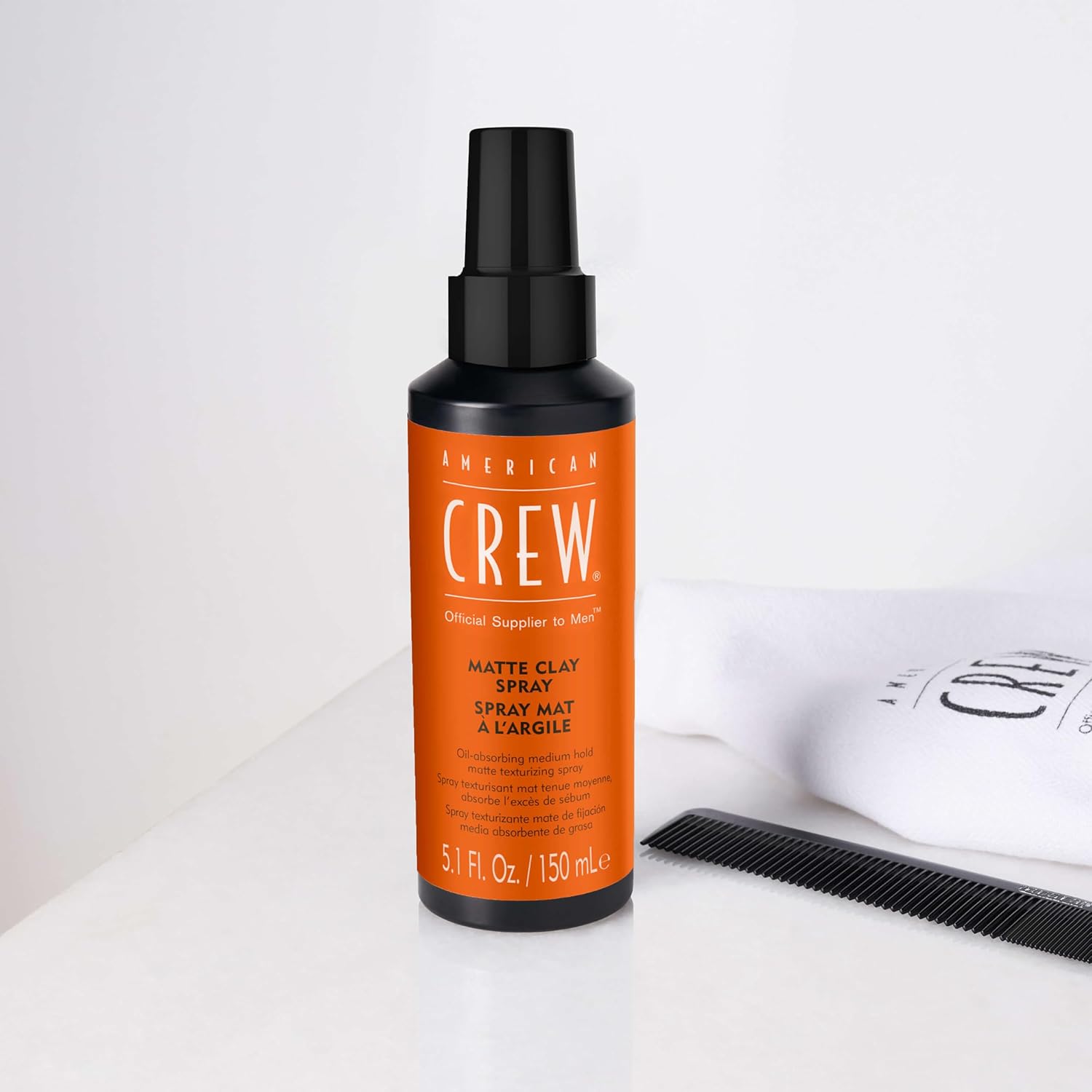 American Crew Matte Clay Spray - Texturising Oil Absorbing Spray 150ml