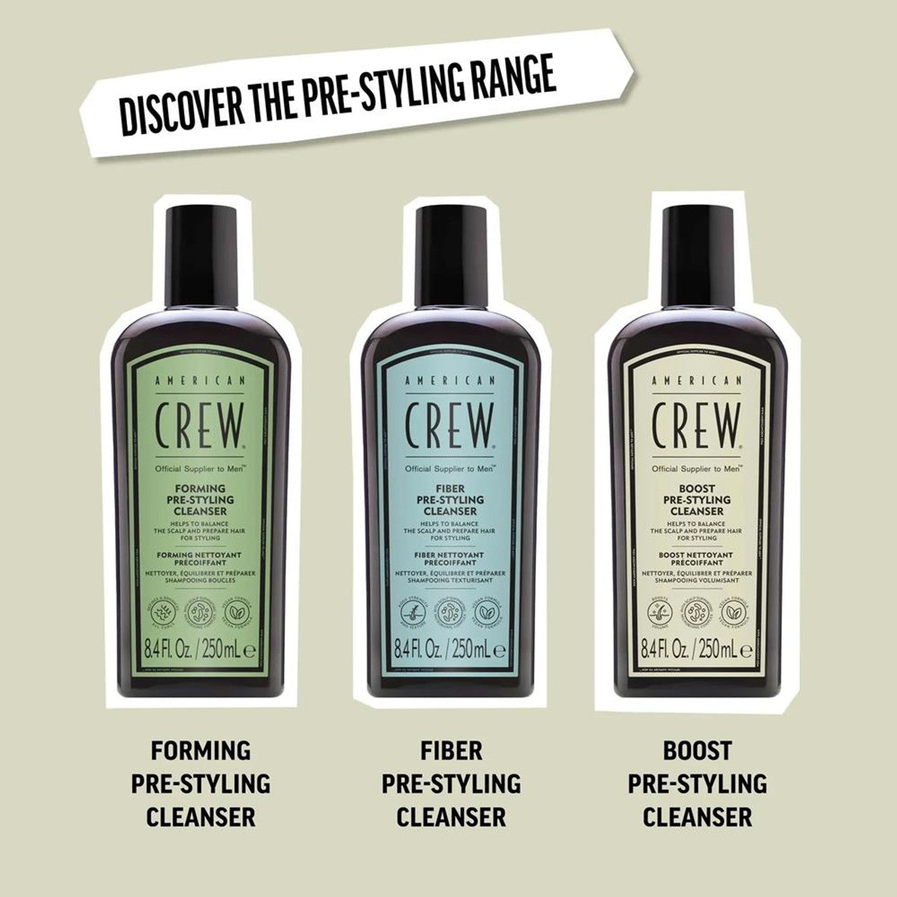 American Crew Forming Pre Styling Cleanser 250ml