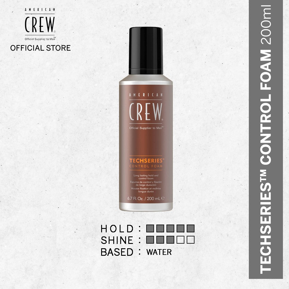 American Crew Techseries Control Foam 200ml