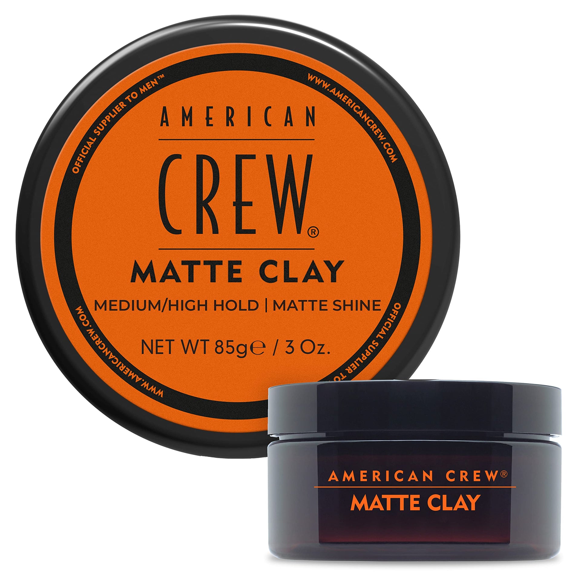 American Crew Texturising Matte Clay with Medium Hold & Low Shine 85g