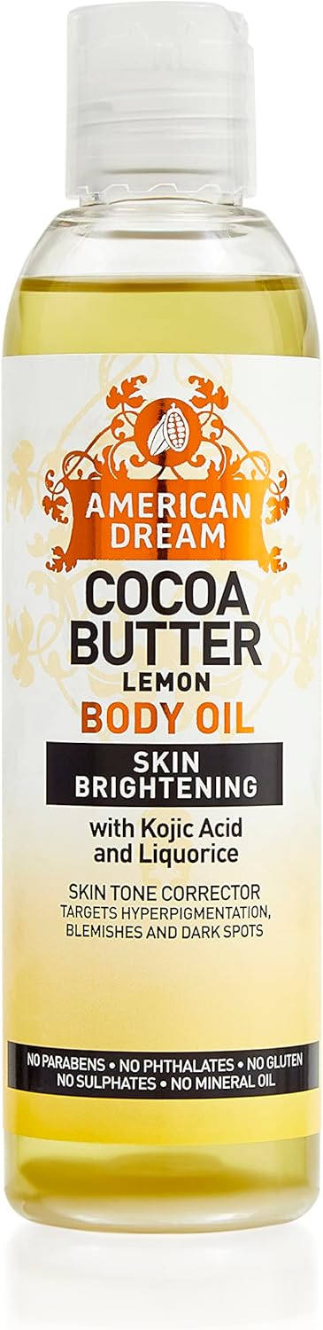 American Dream Cocoa Butter Lemon Body Oil 200ml