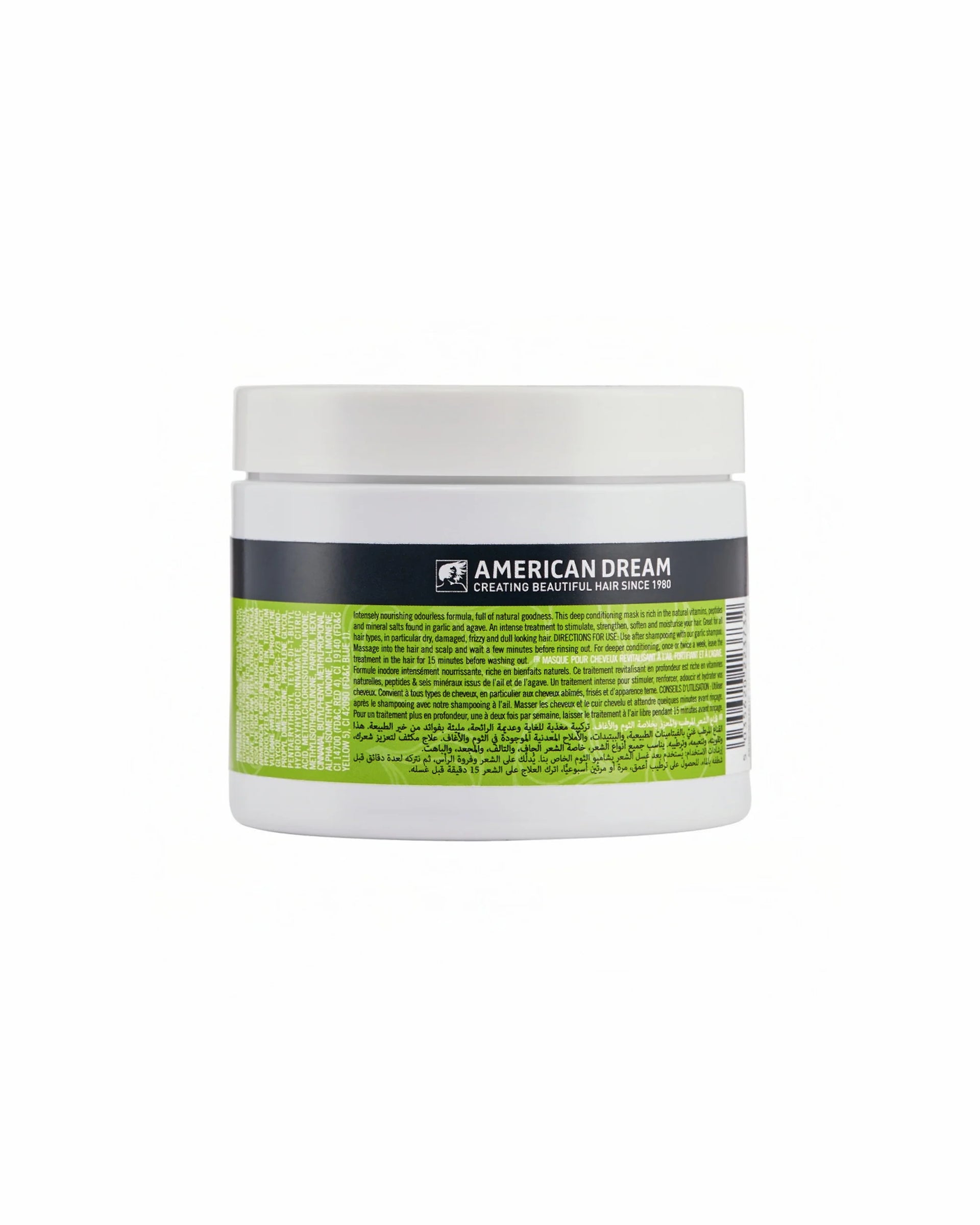 American Dream Garlic And Agave Strengthening Hair Conditioning Mask 500ml