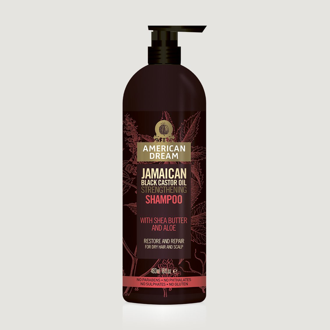 American Dream Jamaican Black Castor Oil Strengthening Shampoo 463ml