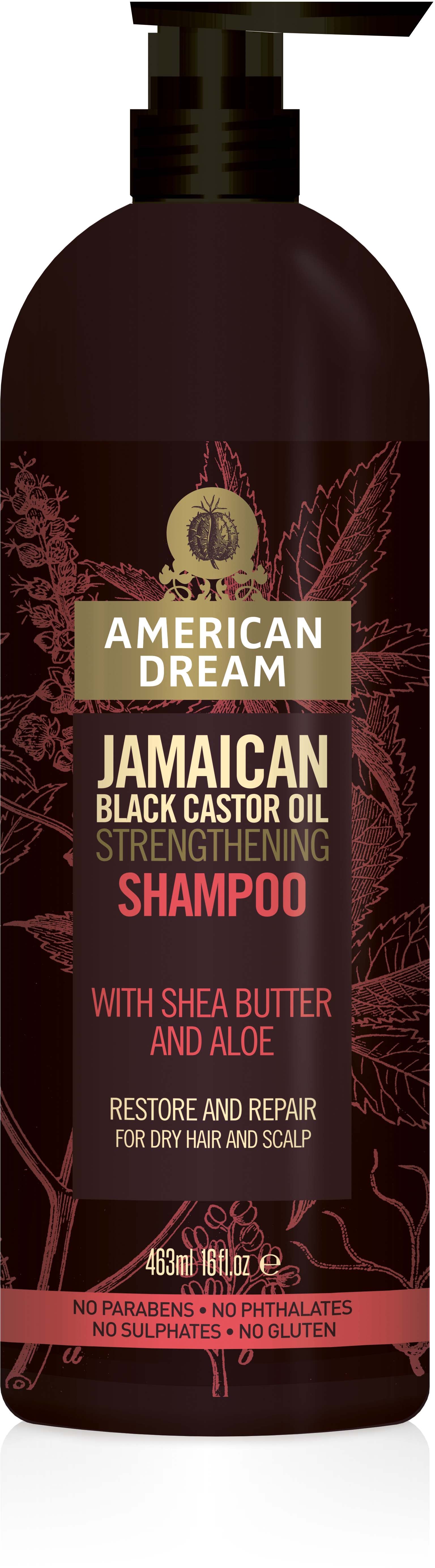 American Dream Jamaican Black Castor Oil Strengthening Shampoo 463ml