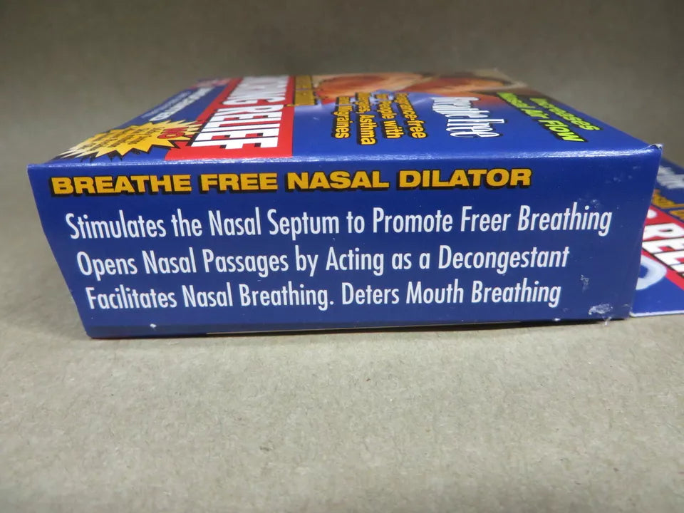 Amirose Breathe Free Snoring Relief Unscented 30 Disposable