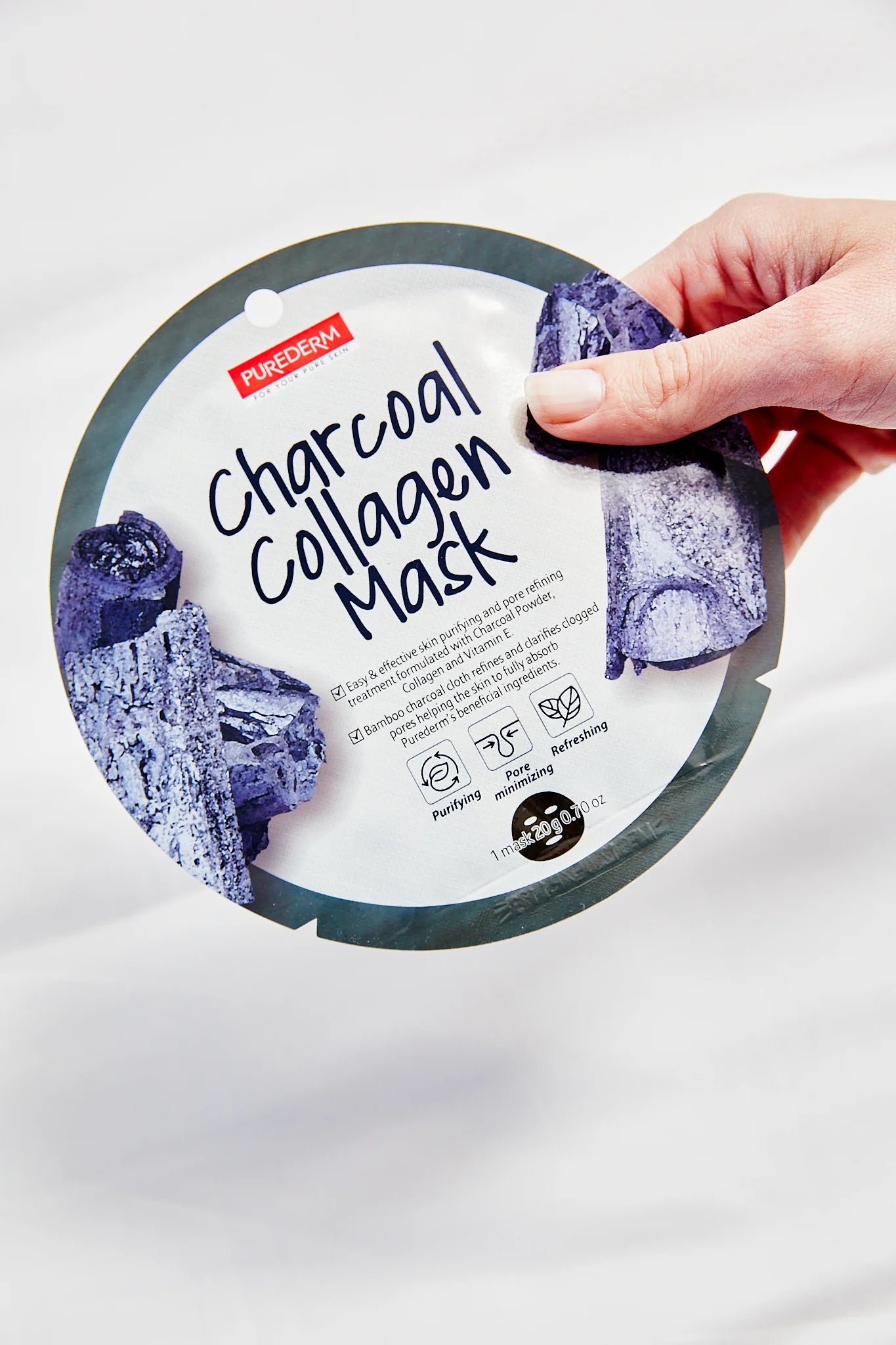 Purederm Charcoal Collagen Mask