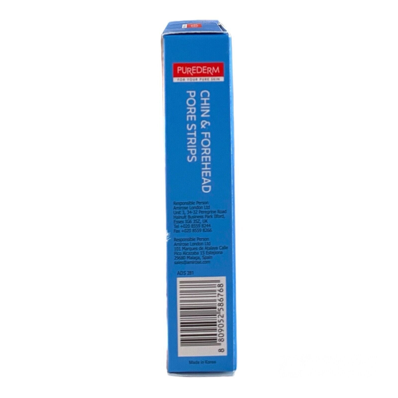 Purederm Chin And Forehead Pore 6 Strips