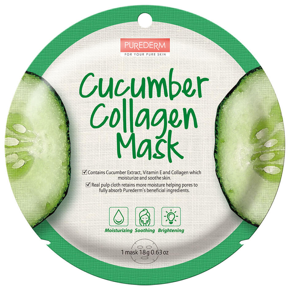 Purederm Cucumber Collagen Mask