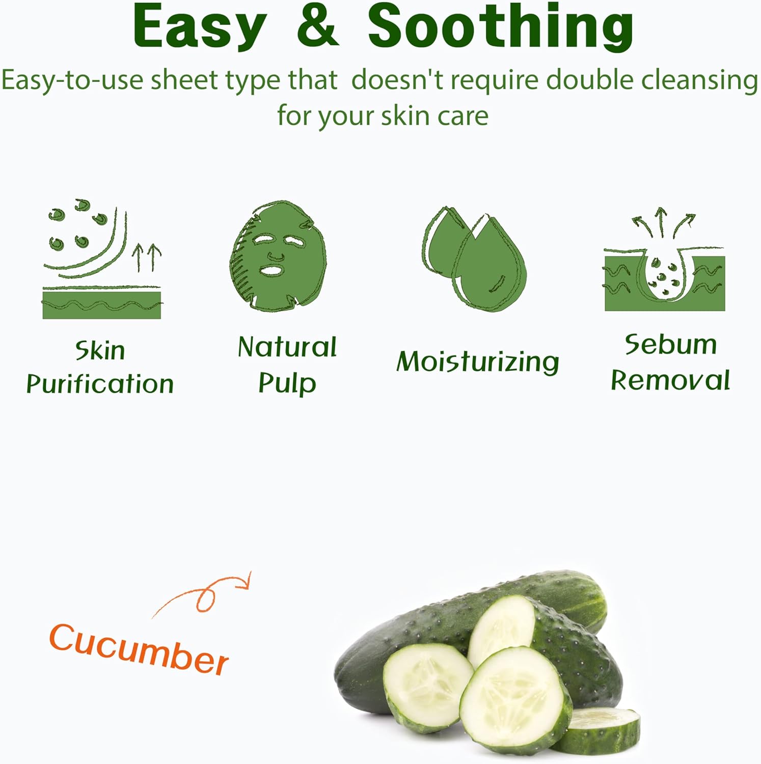 Purederm Cucumber Collagen Mask