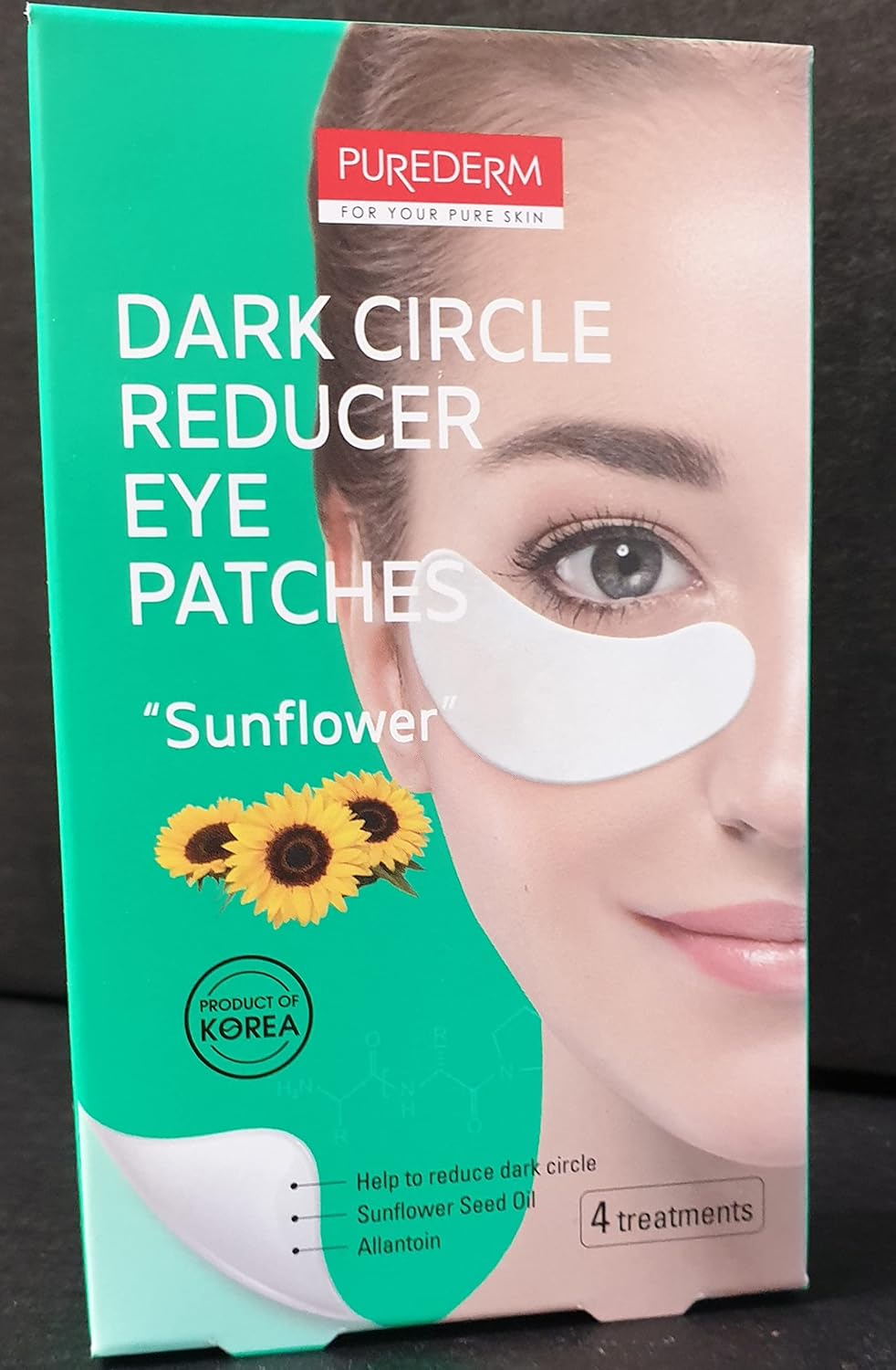 Purederm Dark Circle Reducer Sunflower Eye Patches