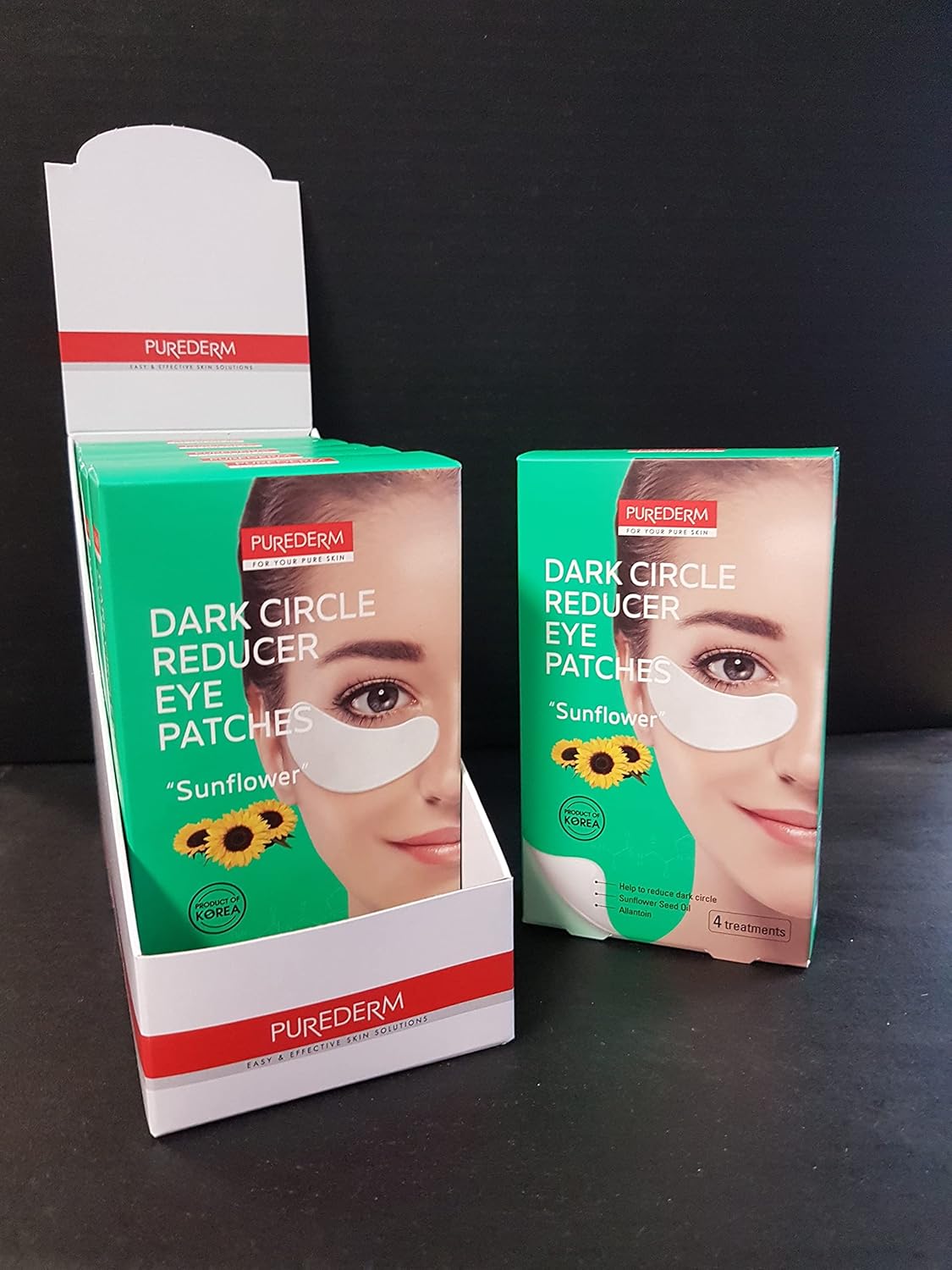 Purederm Dark Circle Reducer Sunflower Eye Patches