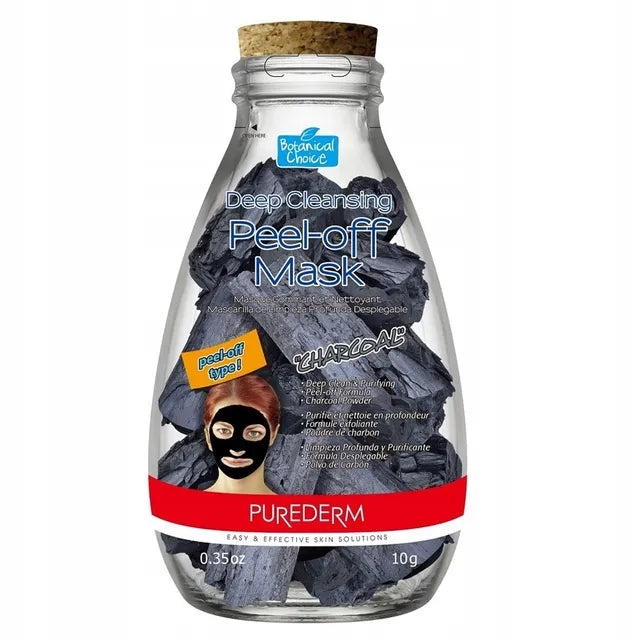 Purederm Deep Cleansing Charcoal Peel Off Mask 10g