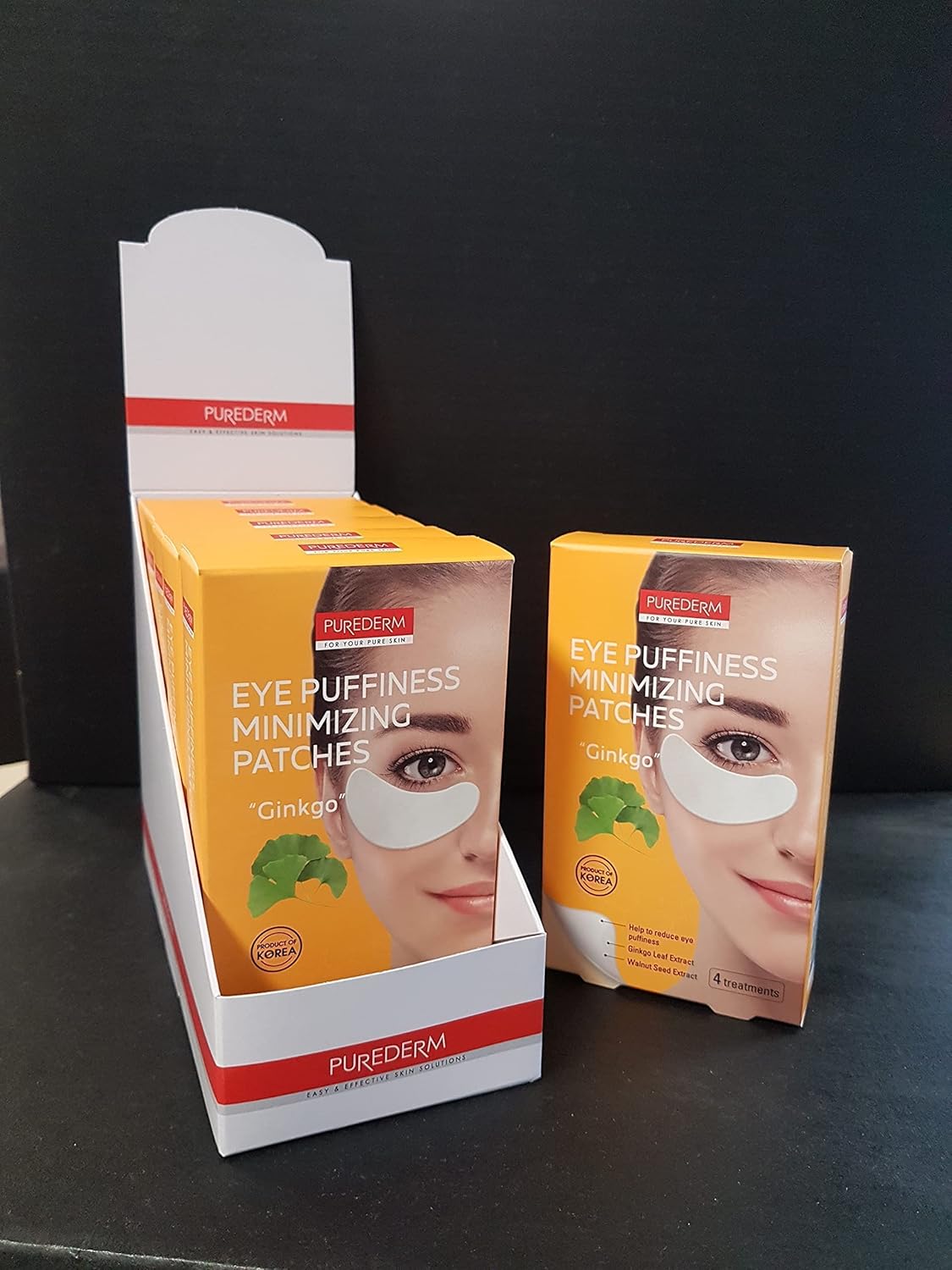 Purederm Eye Puffiness Minimizing Ginkgo Patches