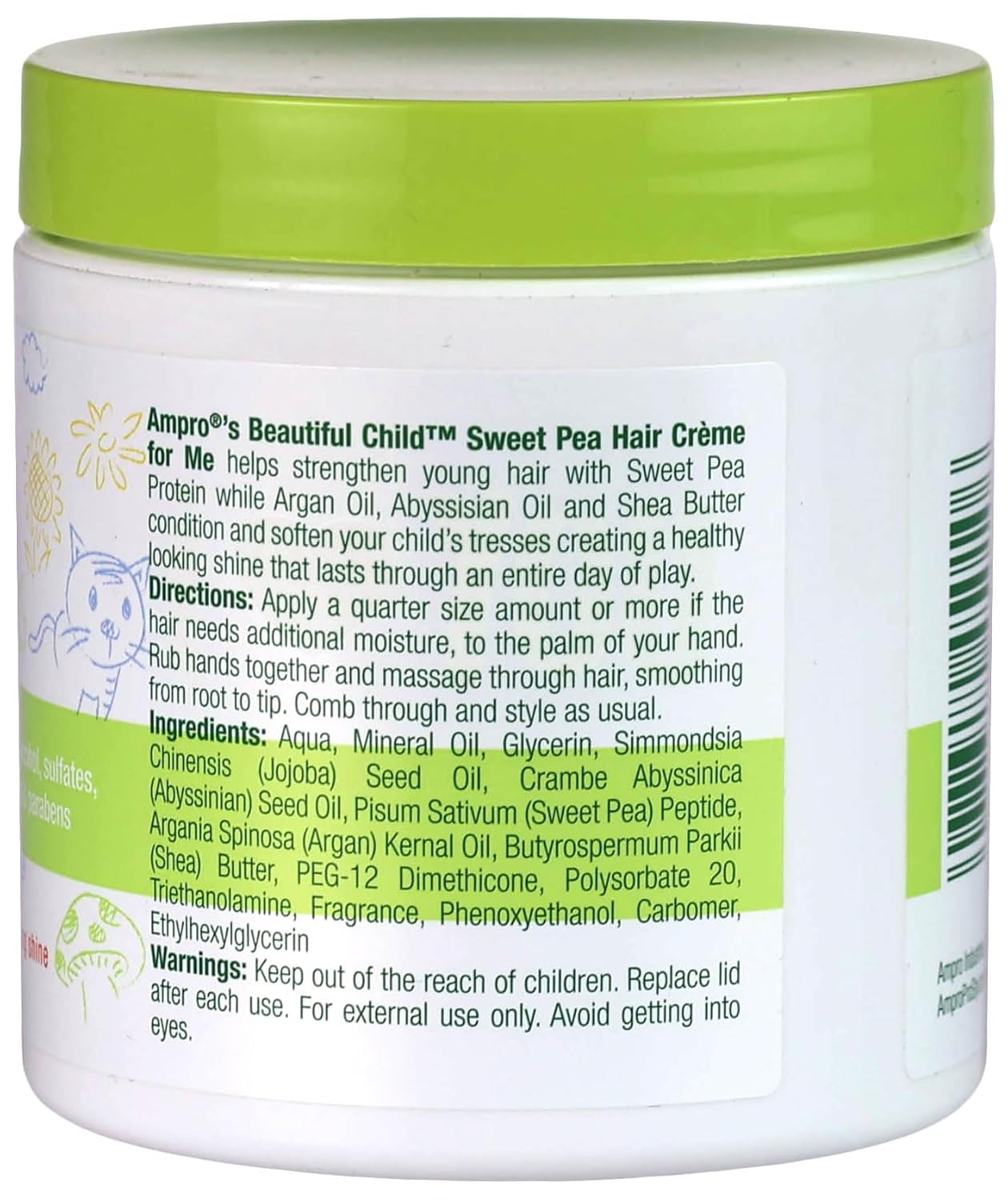 Ampro Beautiful Child Sweet Pea Hair Crème For Me 142g