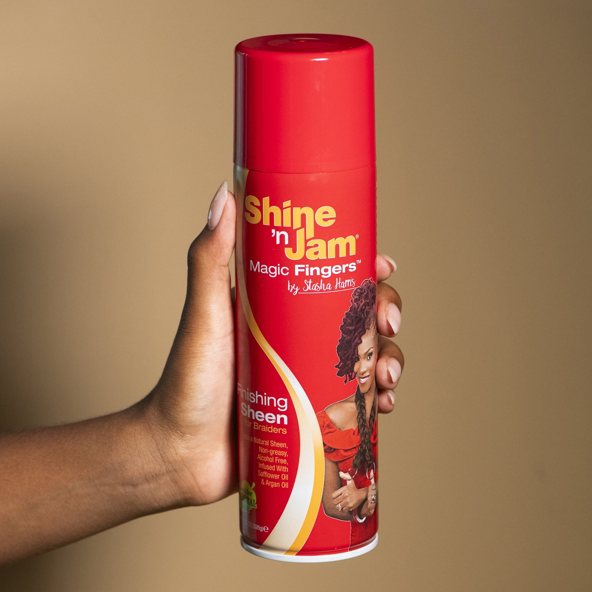 Ampro Shine N Jam Magic Fingers Finishing Sheen Spray 326g