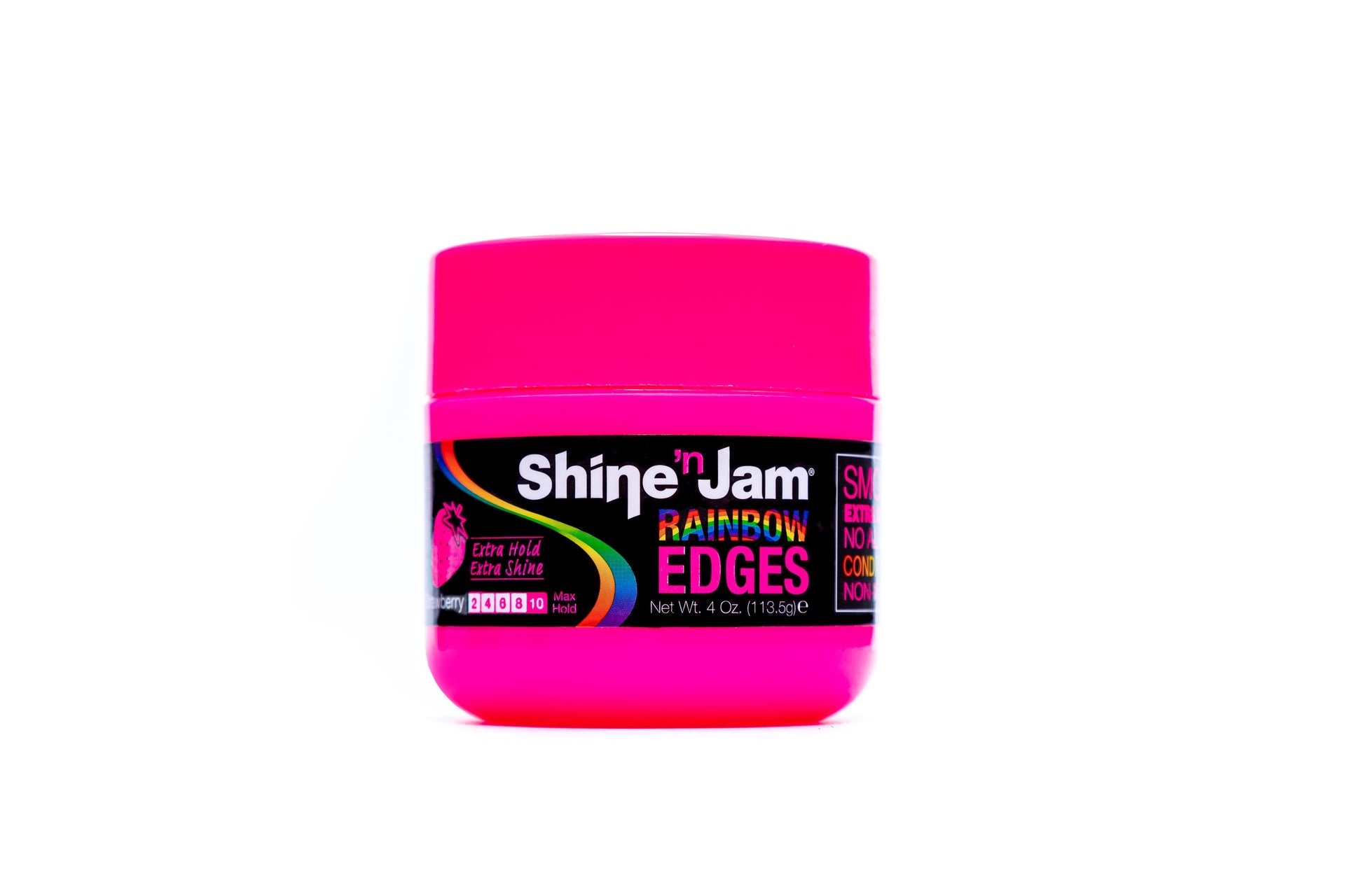 Ampro Shine N Jam Rainbow Edges Strawberry Extra Hold & Shine 113.5g