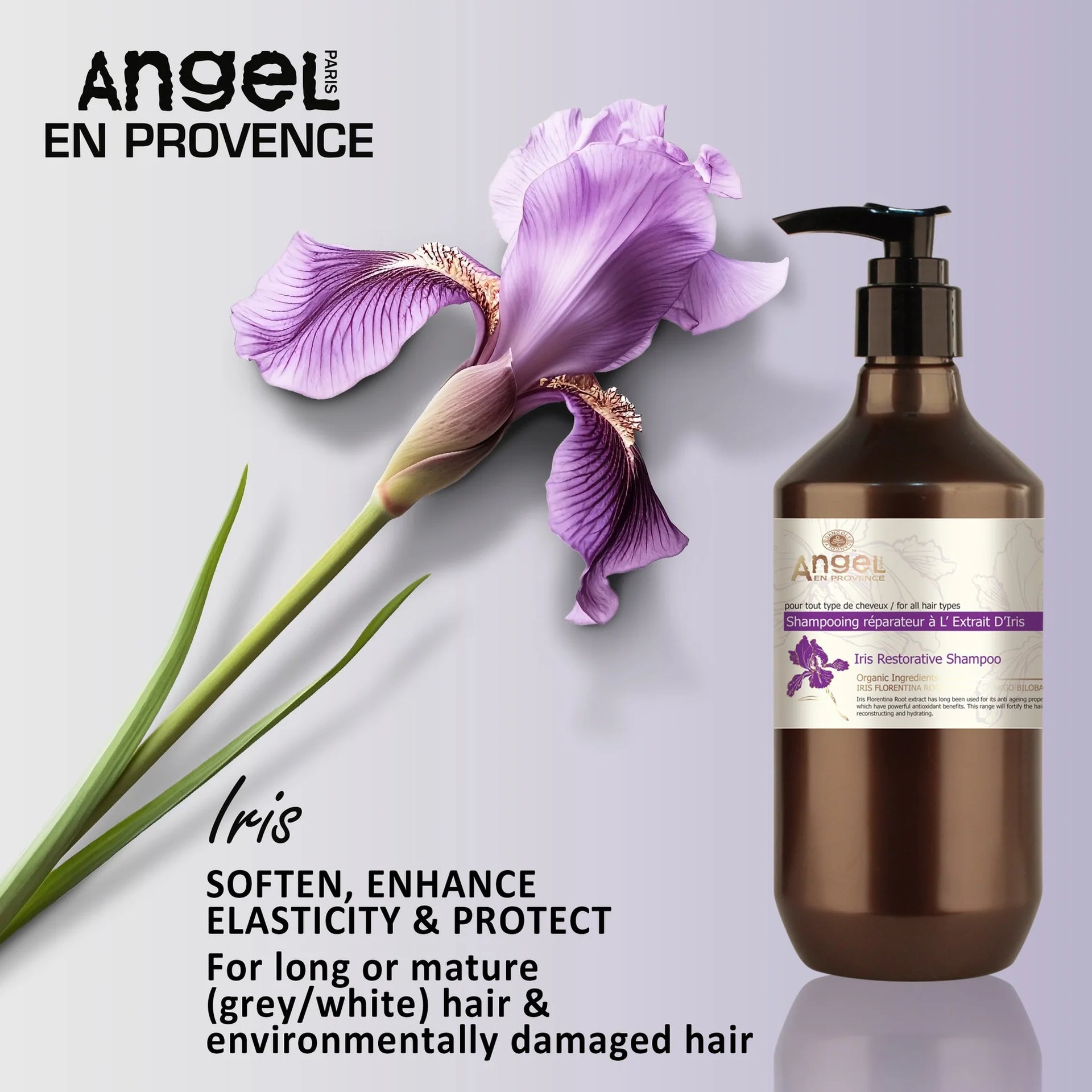 Angel En Provence Angel Iris Restorative Shampoo 400ml / 800ml