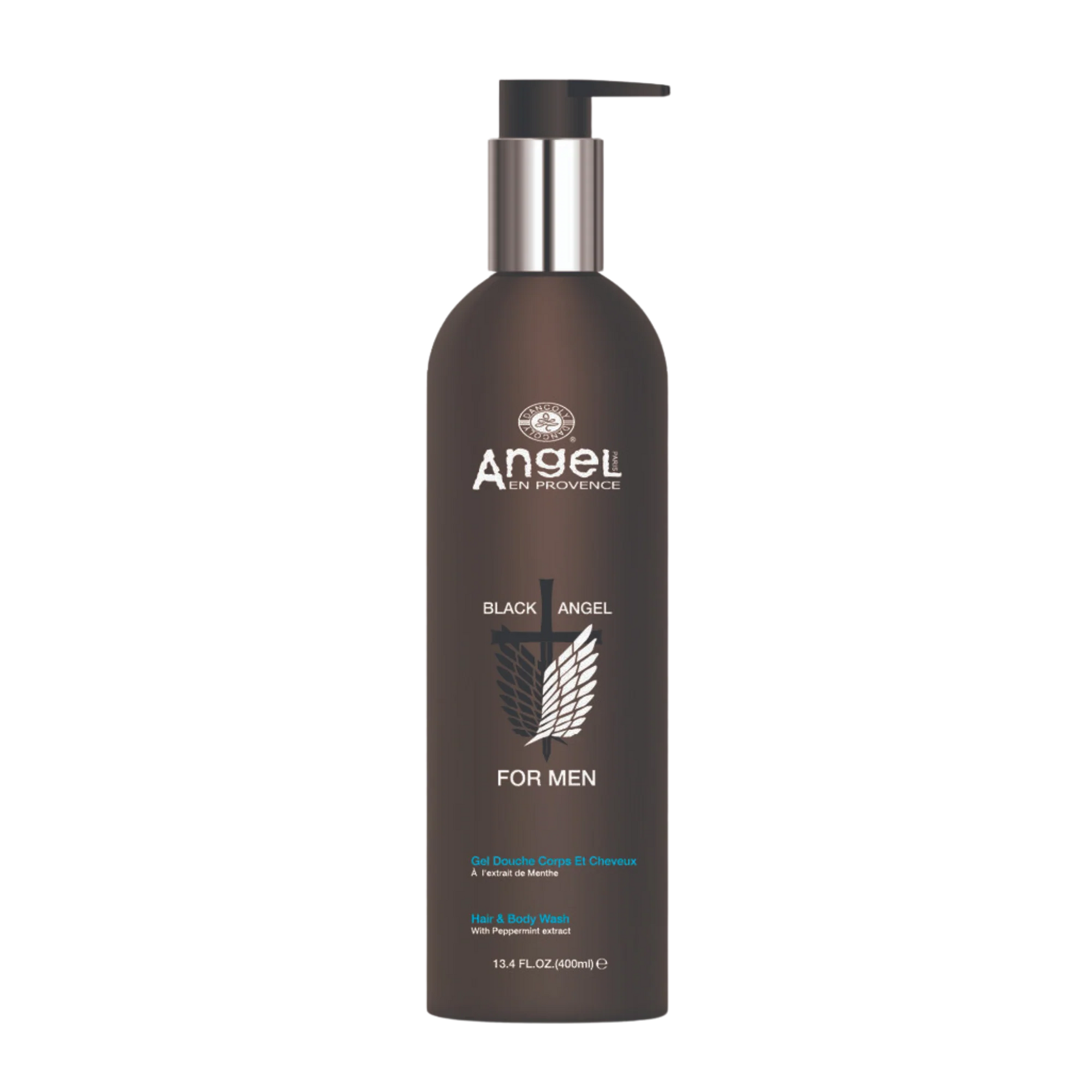 Angel En Provence Black Angel For Men Hair And Body Wash 400ml