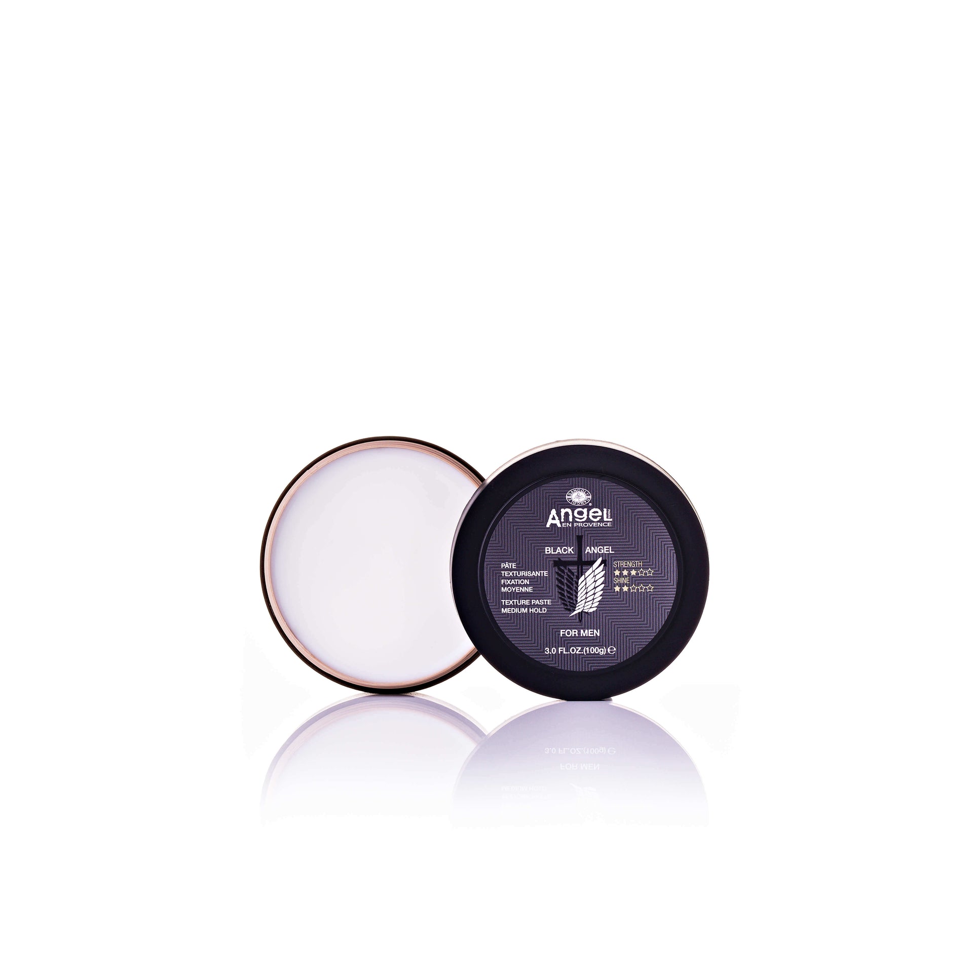 Angel En Provence Black Angel For Men Medium Hold Texture Paste 100g