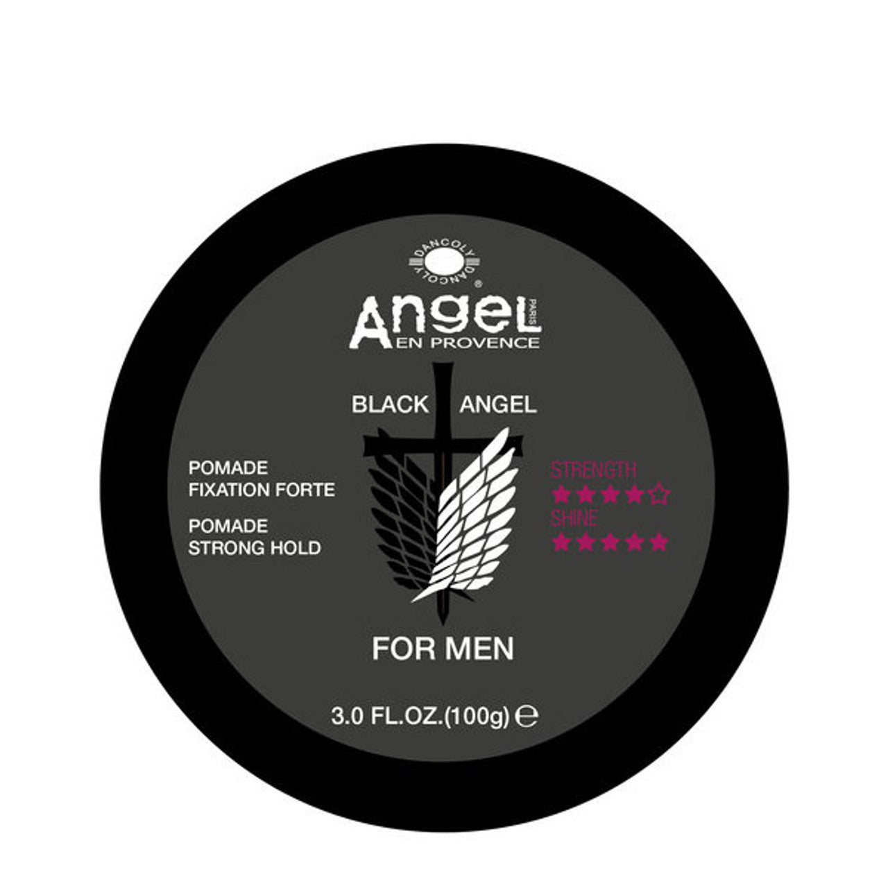 Angel En Provence Black Angel For Men Strong Hold Pomade 100g