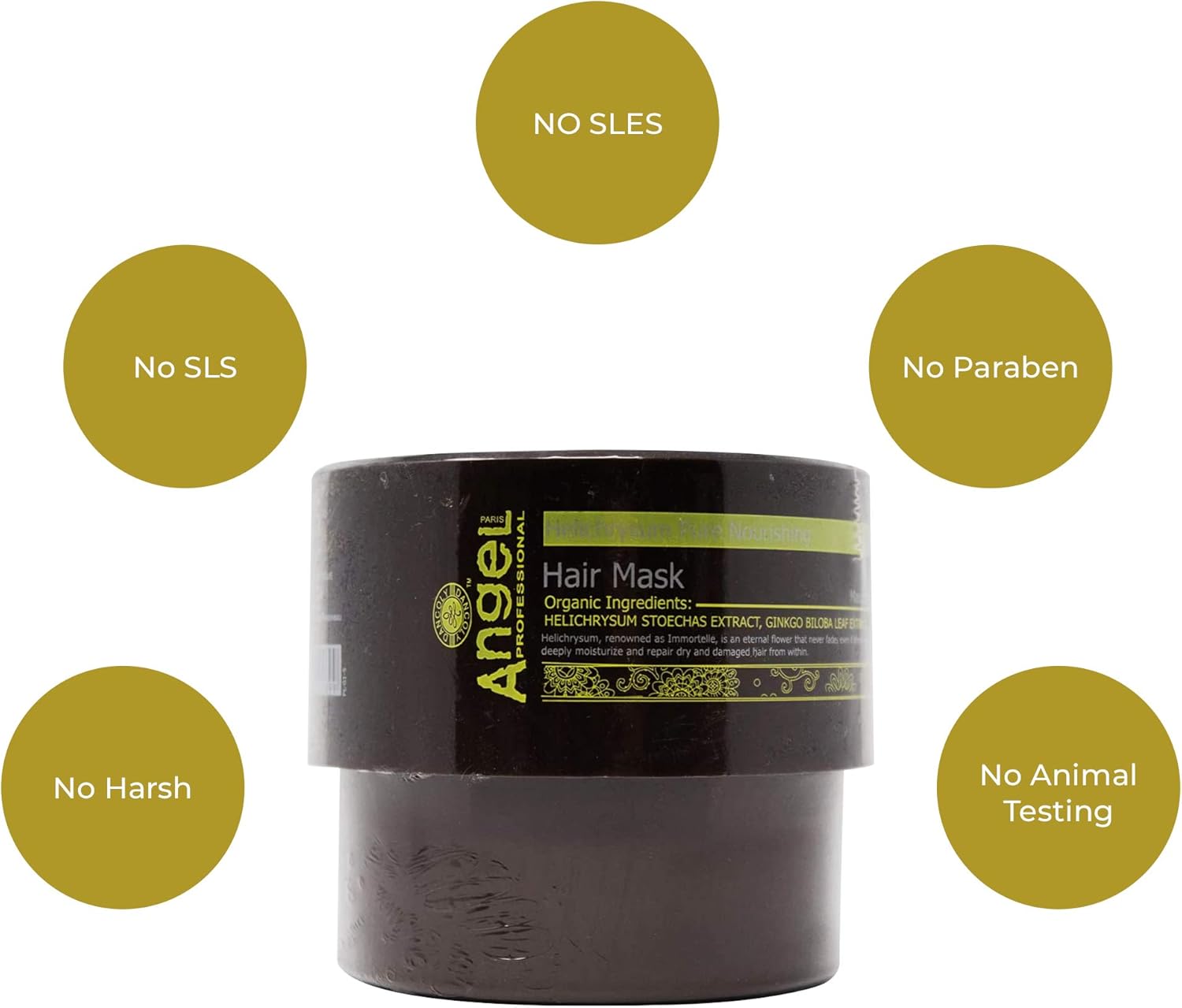 Angel En Provence Helichrysum Pure Nourishing Hair Mask 300g / 500g