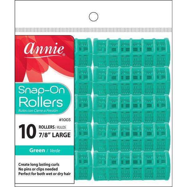 Annie Snap-On Rollers Size Large 7/8