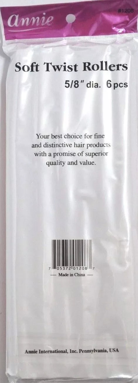 Annie Soft Twist Rollers 5/8