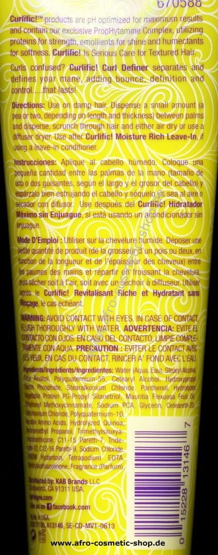 ApHogee Serious Care Protection Curlific Curl Definer Tube 237ml