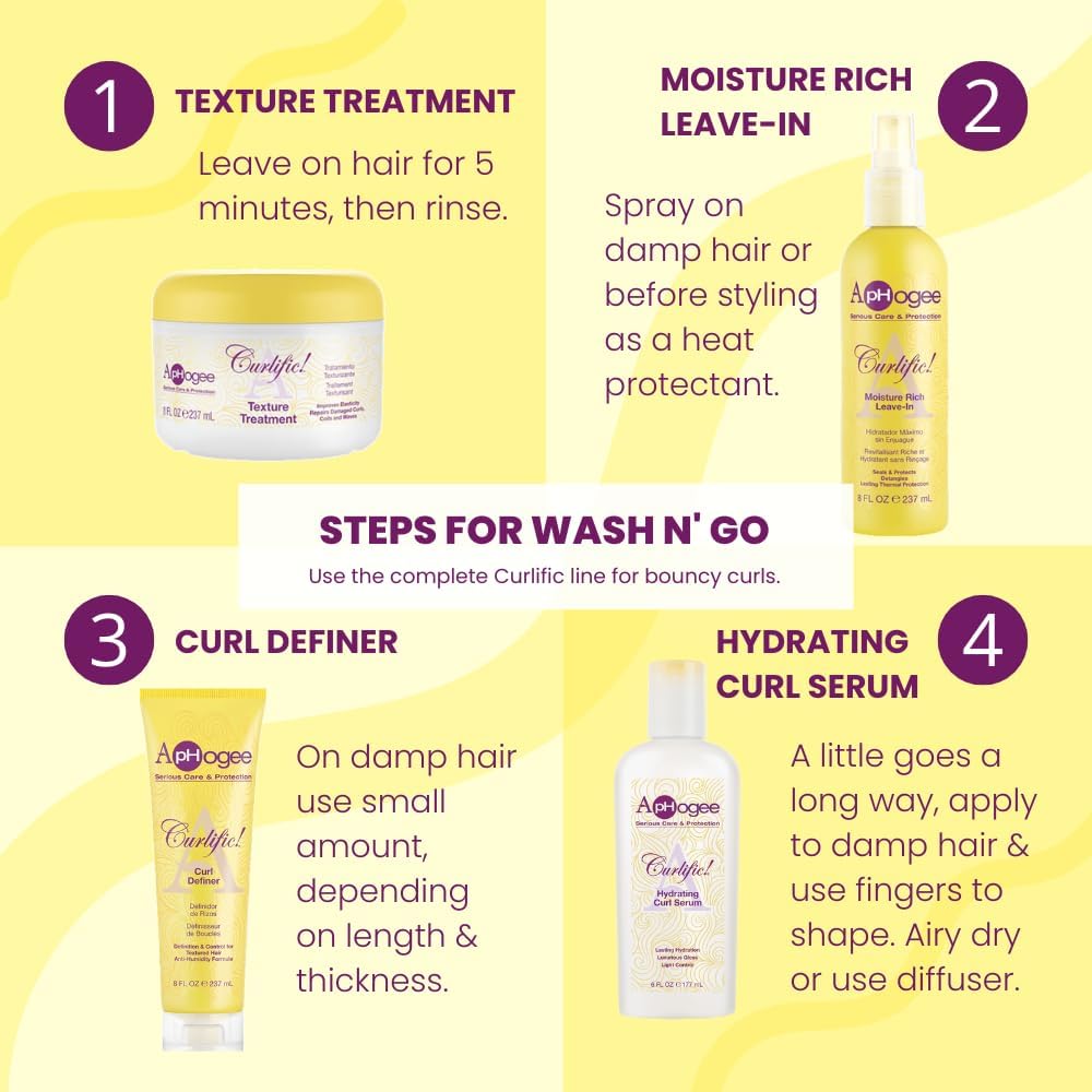 ApHogee Serious Care Protection Curlific Curl Definer Tube 237ml