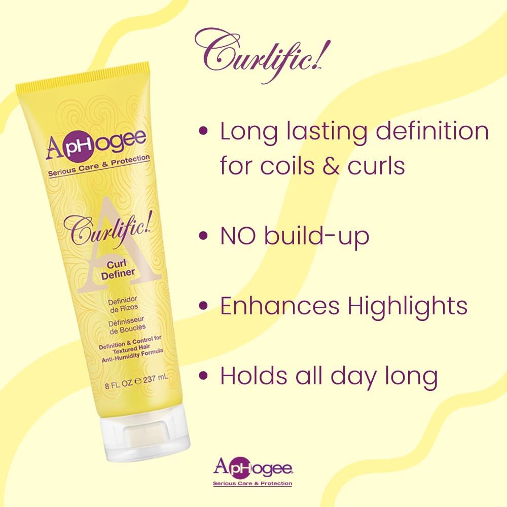 ApHogee Serious Care Protection Curlific Curl Definer Tube 237ml