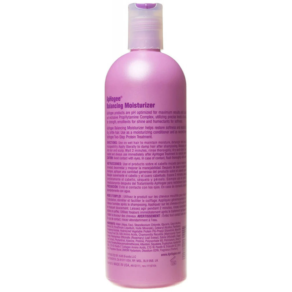 Aphogee Balancing Moisturizer For Strength and Elasticity Hair 237ml / 473ml - Afro Hair Boutique