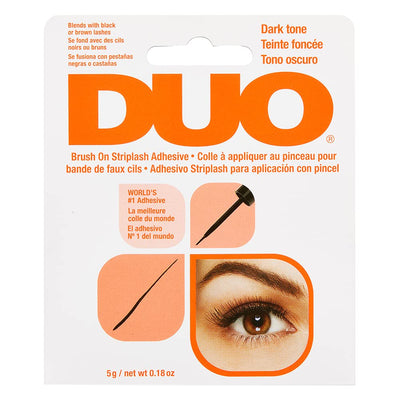 Ardell Duo Brush On Striplash Adhesive Eyelash Dark Tone Lashes Glue 5g