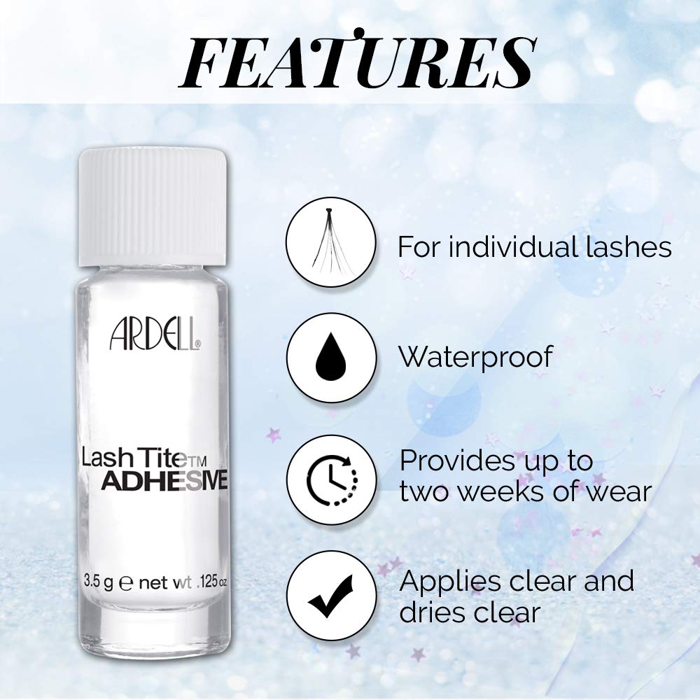 Ardell Lashtite Adhesive For Individual Lashes Clear Lash Adhesive 3.5g