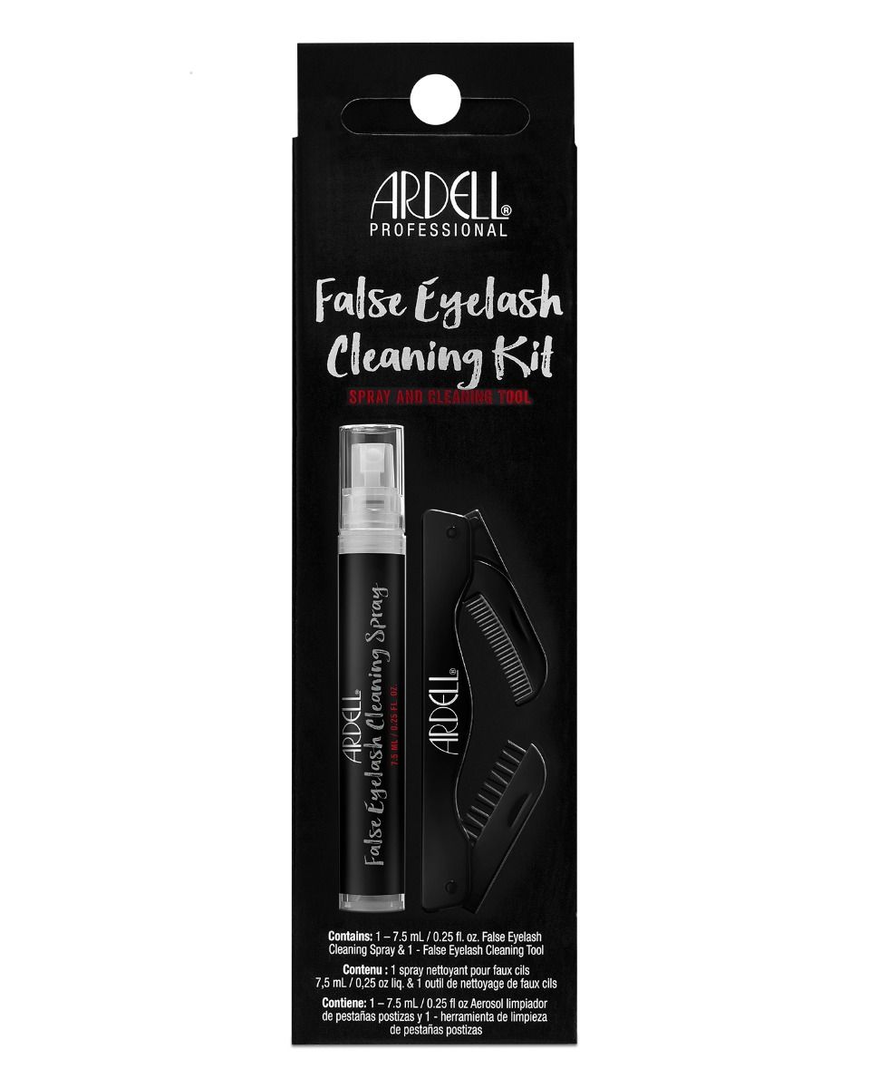 Ardell Professional False Eyelash Cleaning Kit Spray And Cleaning Tool