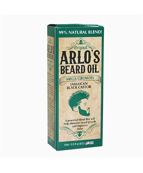 Arlos Beard Oil Mega Growth Jamaican Black Castor