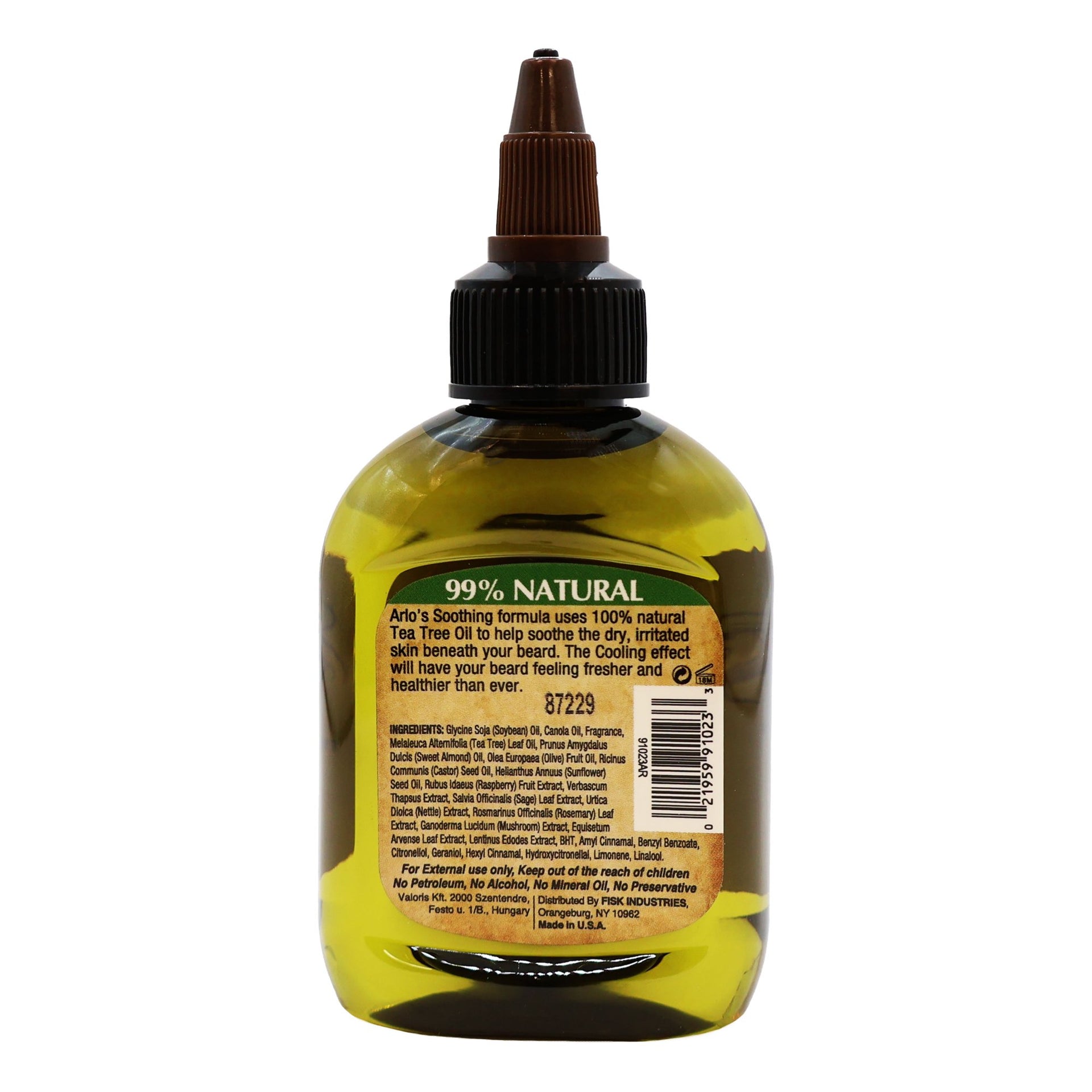 Arlos Beard Oil Rid The Itch Moisturizing Blend 75ml