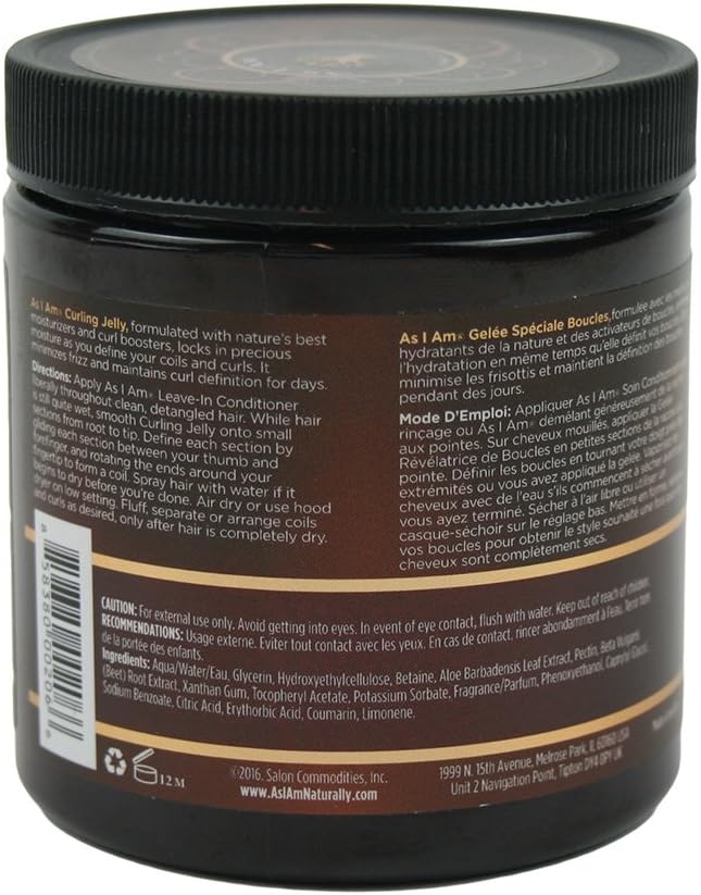 As I Am Beautiful Coils And Curls Curling Jelly 227g / 454g
