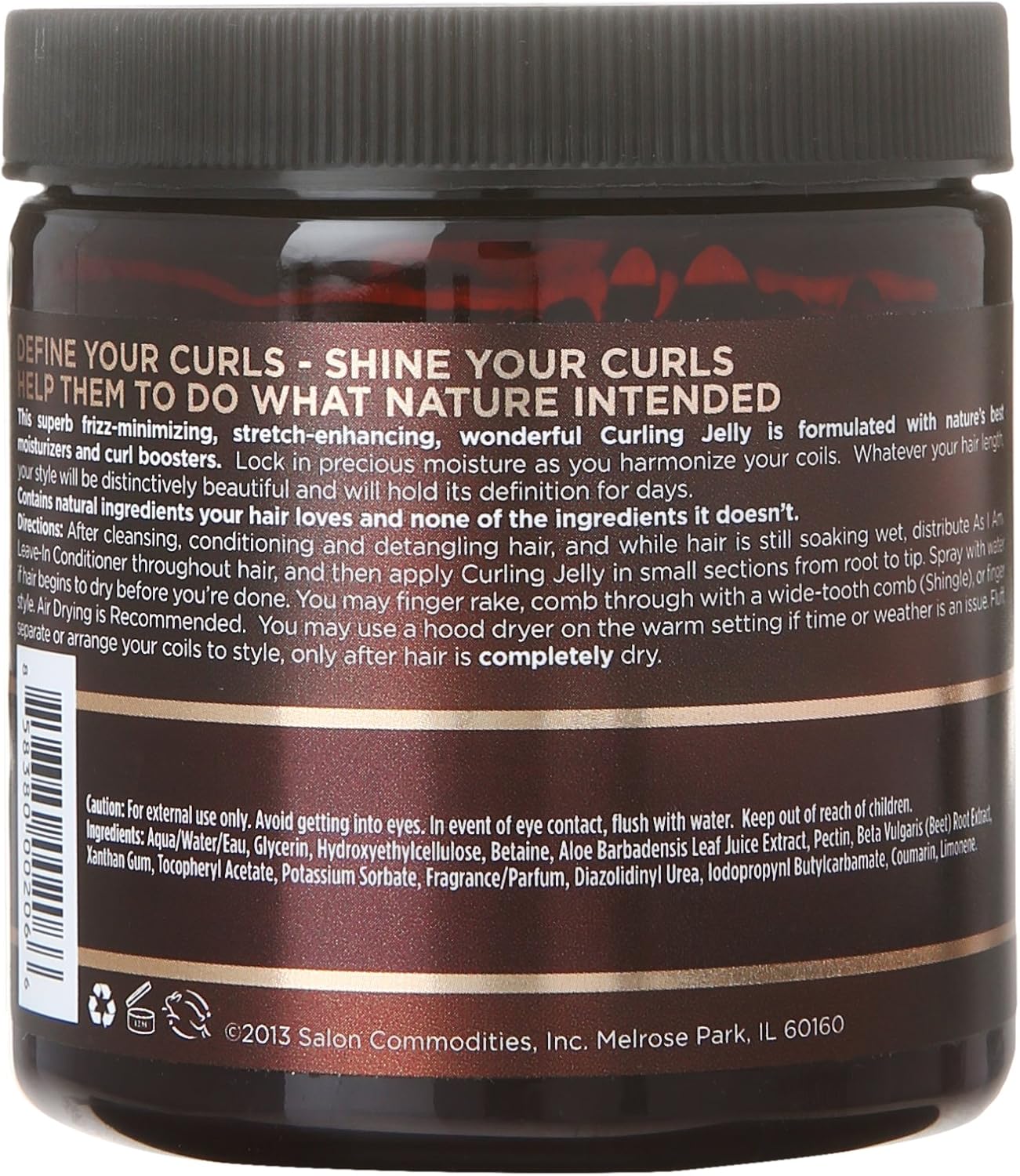 As I Am Beautiful Coils And Curls Curling Jelly 227g / 454g